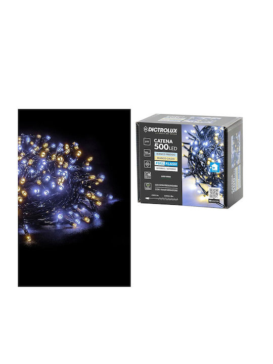 500 Λαμπάκια LED 13μ. Ψυχρό Λευκό σε Σειρά 500 Λαμπάκια LED 13μ. Ψυχρό Λευκό σε Σειρά