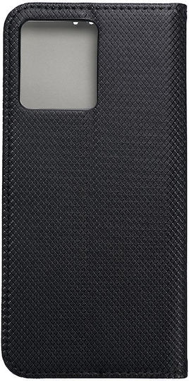 Book Silicon / Plastic Negru (Motorola Moto G84)