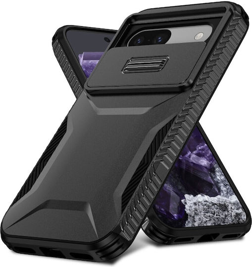 Back Cover Πλαστικό / Σιλικόνης Μαύρο (Google Pixel 8a)