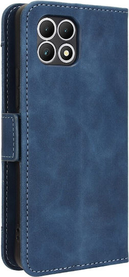 Back Cover Piele artificială / Plastic / Silicon Magnetic Albastru marin (T Phone 2 5G)