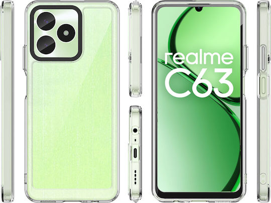 Back Cover Σιλικόνης Διάφανο (Realme C63)