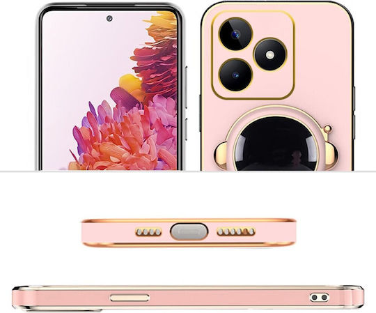 Back Cover Σιλικόνης Ροζ (Realme Note 50)