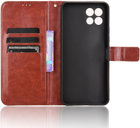 Brieftasche Synthetisches Leder / Kunststoff / Silikon Braun (T Phone 2 5G, OEM)