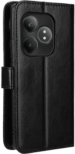Wallet Δερματίνης / Πλαστικό / Σιλικόνης Μαύρο (Realme GT 6 / GT 6T)