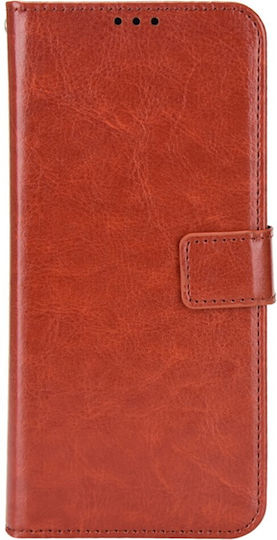 Brieftasche Synthetisches Leder / Kunststoff / Silikon Braun (T Phone 2 5G, OEM)