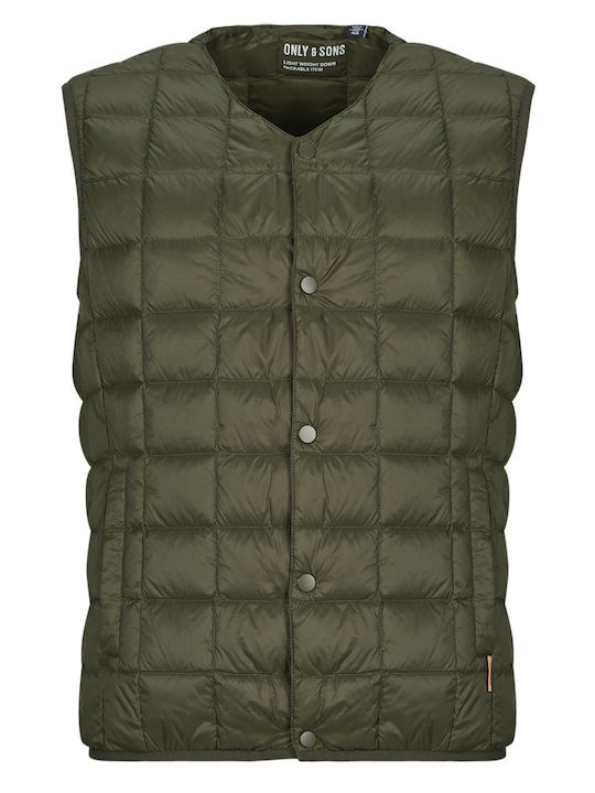 Geci barbati Puffer Kaki