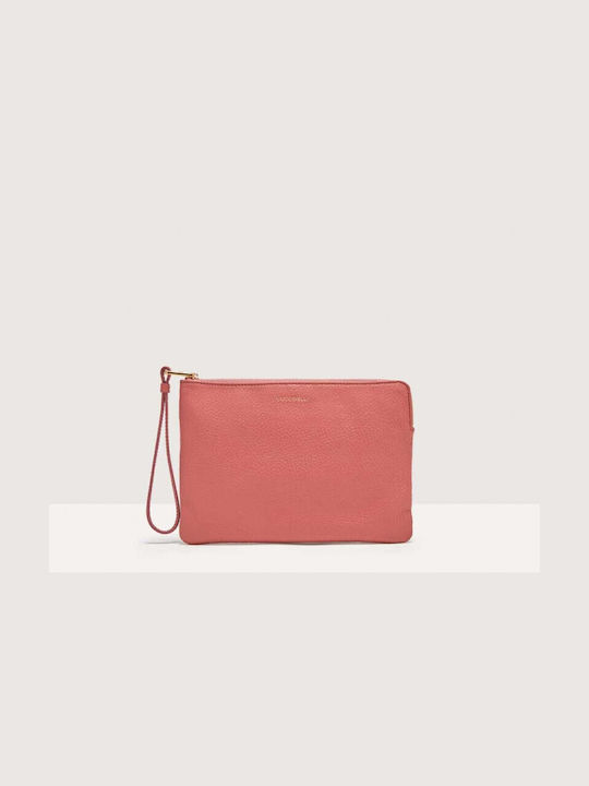 Coccinelle Leather Women's Bag Hand Red