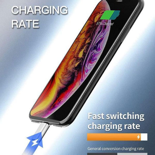 Adaptor Încărcare Rapidă Micro Usb Lightning Redare Muzică Transfer Date Argintiu