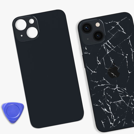 Clappio Replacement Rear Glass Iphone 13 Black