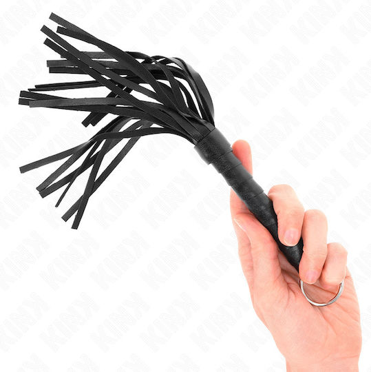 Kink Peitsche in Schwarz Farbe