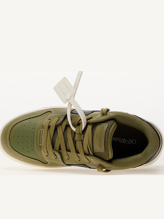 Herren Sneakers Olive Green - Black