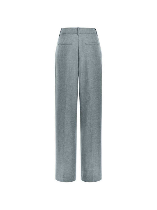 Damen Stoff Hose Gray