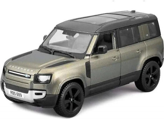 Bburago Toy Car 1:24 Land Rover Defender 110 2022 - Green for 3++ Years