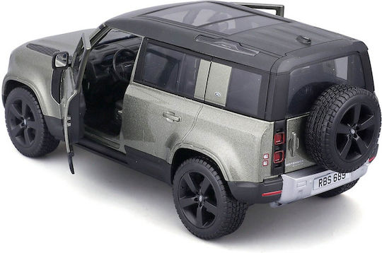 Bburago Αυτοκινητάκι Land Rover Defender 110 2022 - Green 1:24 για 3+ Ετών