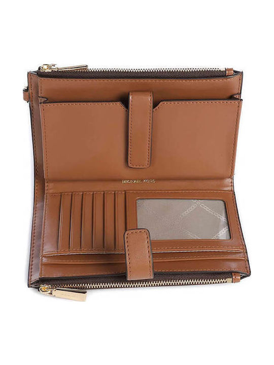 Large Women's Wallet Classic Brown
