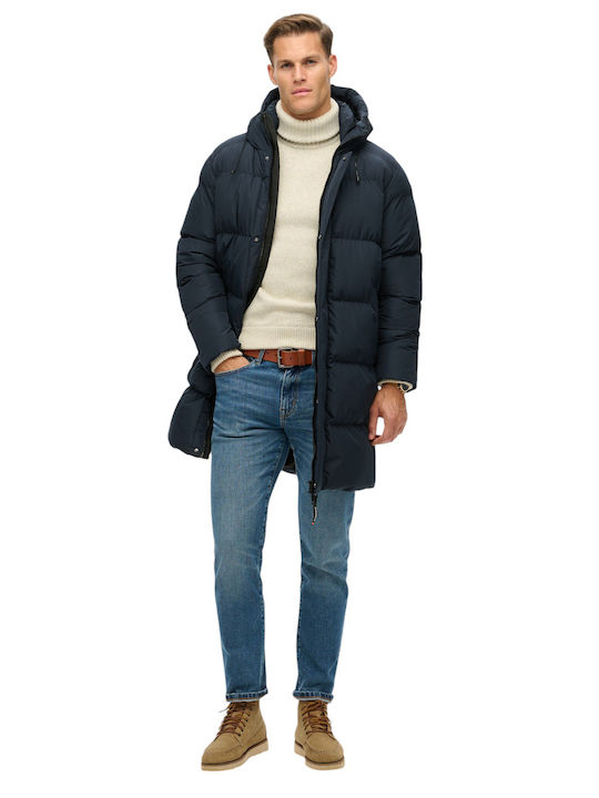M D2 Sdcd Мъжки Якета Puffer Тъмносин