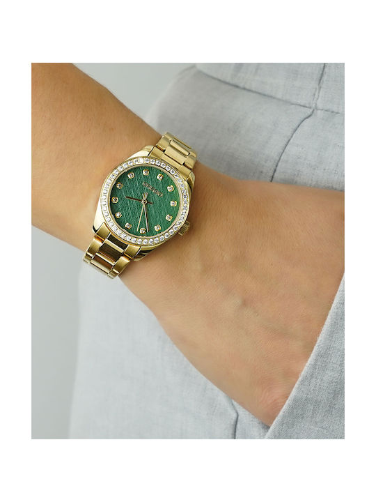 Gregio Watch with Gold Metal Bracelet