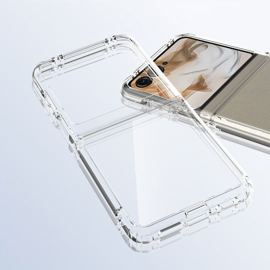 Umschlag Rückseite Silikon Transparent (Razr 50)