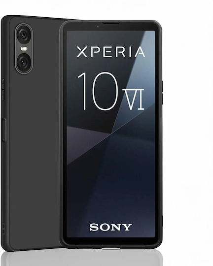 Back Cover Silicone Black (Xperia 10 VI)