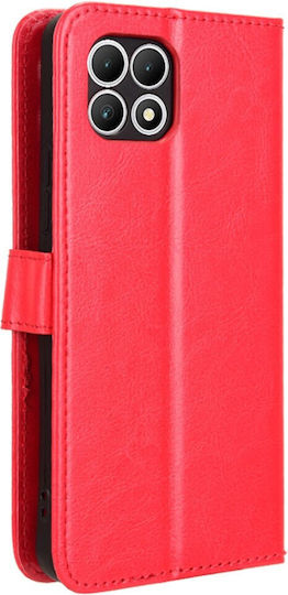 Wallet Synthetic Leather / Plastic / Silicone Red (T Phone 2 5G)