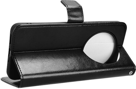 Wallet Synthetic Leather / Plastic / Silicone Black (Xiaomi Redmi 14C)