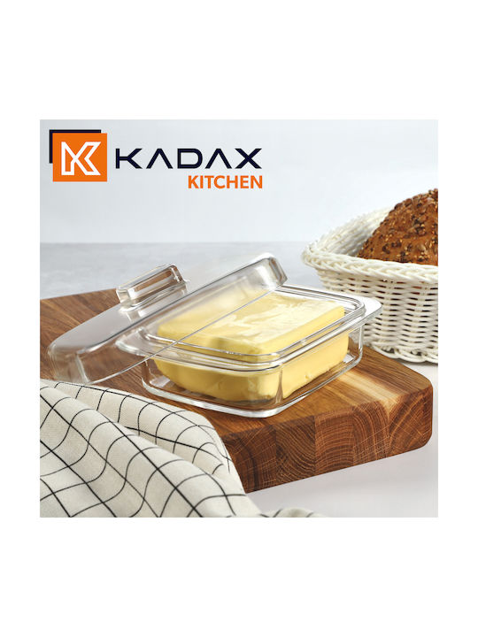 Kadax Glass Butter Dish Lid Butter Dish Container