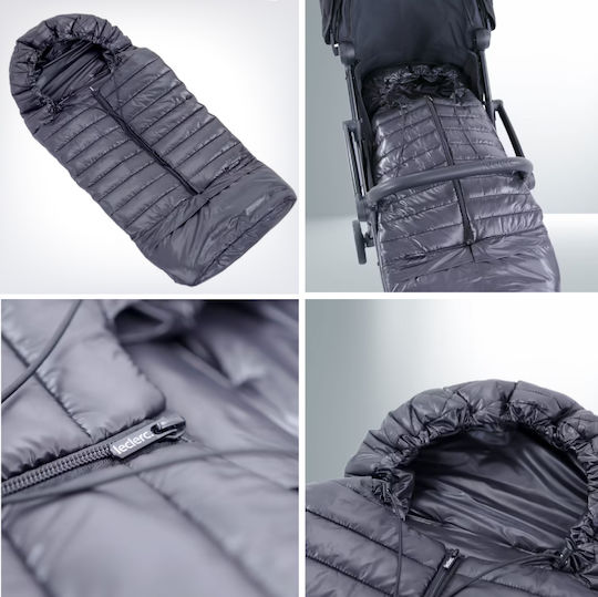 Leclerc Baby Spring Sac de picioare pentru cărucior Gri