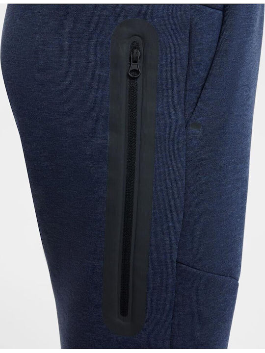Kids Sweatpants Blue Sportswear Tech
