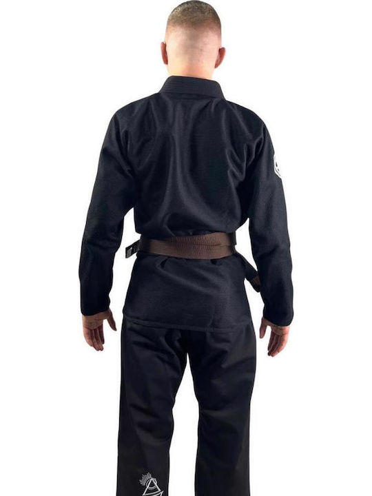 Soiltecnique Men's Brazilian Jiu Jitsu Uniform Black