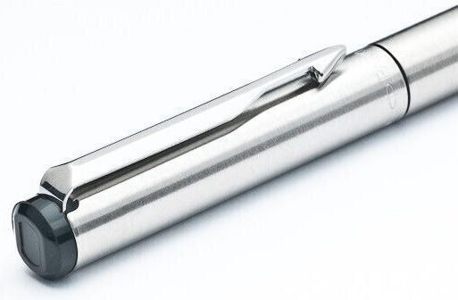 Parker Vector Stainless Πένα Γραφής Fine Γκρι από Ατσάλι