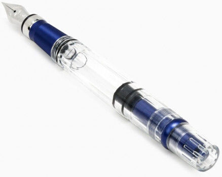 Twsbi Diamond Πένα Καλλιγραφίας Broad Μπλε με Μπλε Μελάνι