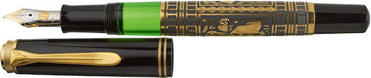 Pelikan Toledo M700 Πένα Γραφής με Φτερό Medium Χρυσή από Ατσάλι