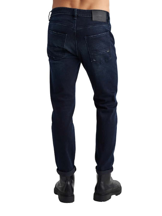 Staff Sapphire Men's Denim Pants in Slim Fit Blue