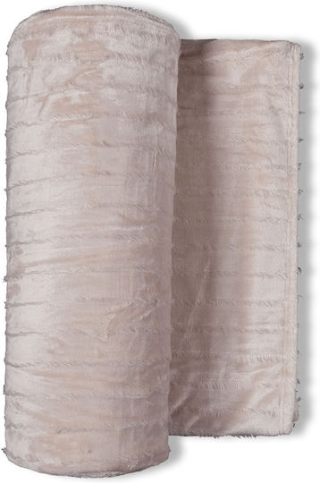Silk Fashion Υπέρδιπλη 220x240εκ. Μπεζ
