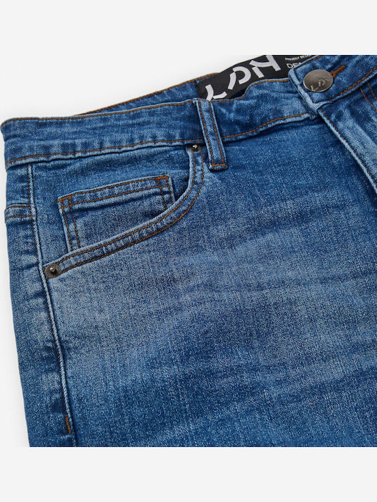 Men's Jeans Pants with Slim Fit Blue
