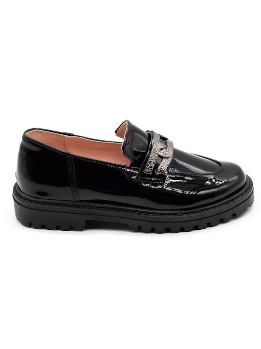 Aby Girls Moccasins Black