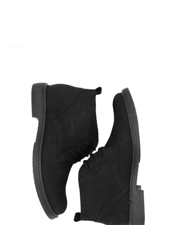 La Pupa Casual Boots Black W22151-ΜΑΥΡΟ