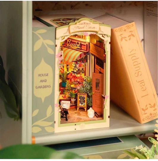 Rolife Παιχνίδι Κατασκευών Robotime Stories in Books Floral Corner Led Edition