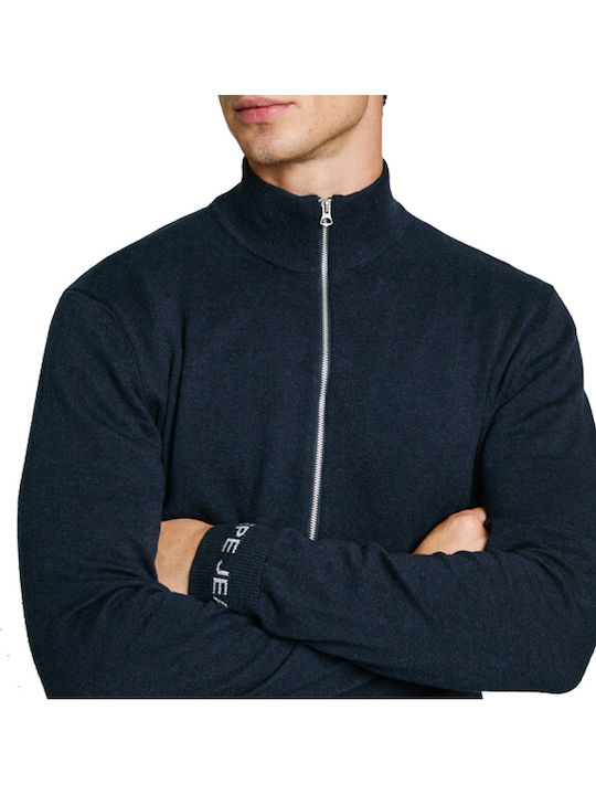 Andre' Men's Knitted Cardigan Blue