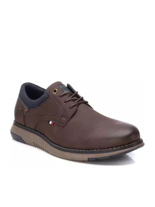 Men's Leather Casual Shoes Brown