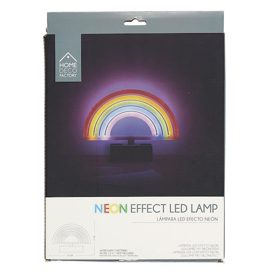 The Home Deco Factory LED Kinder Schreibtischlampe Mehrfarbig 22x16x3εκ.