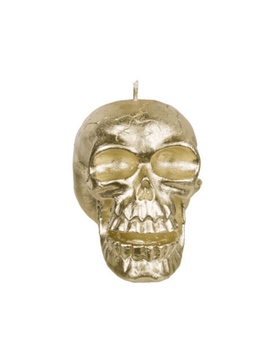 Out of the Blue Dekorative Kerze Kegel Gold 8,5cm