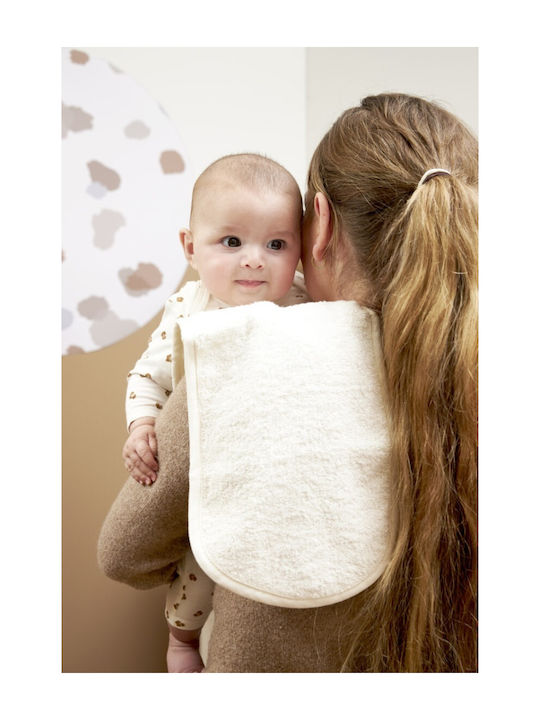 Meyco Muslin Shoulder Burp Cloths White, Forest Green, Grey White 53x20cm. 3pcs