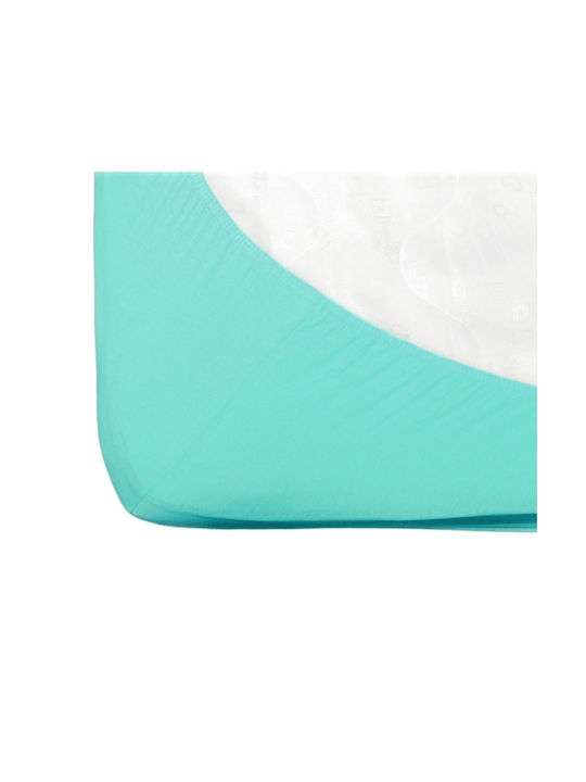 Fiki Miki Fitted Mint Baby Sheets 60x120cm Fiki Miki Fitted Mint Baby Sheets 60x120cm