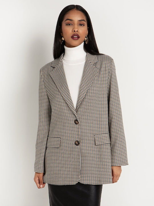 Toi&Moi Women's Blazer Blazer Check