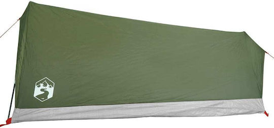 vidaXL Summer Camping Tent A-Frame Green for 2 People 212x132x90cm