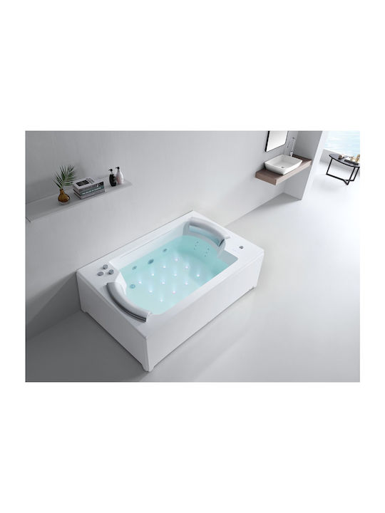 Piccadilly Cadă de baie Acrilic cu hidromasaj 185x120cm