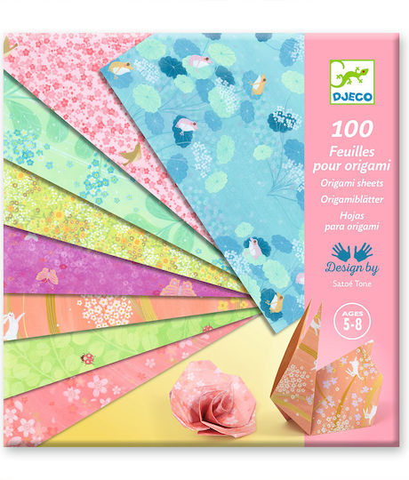 Djeco Origami Flowers for Children 8+ years old Years 176-