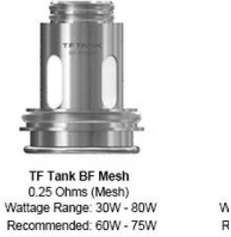 Smok Tf Tank Αντιστάση Ηλεκτρονικών Τσιγάρων 0.25ohm (DL)