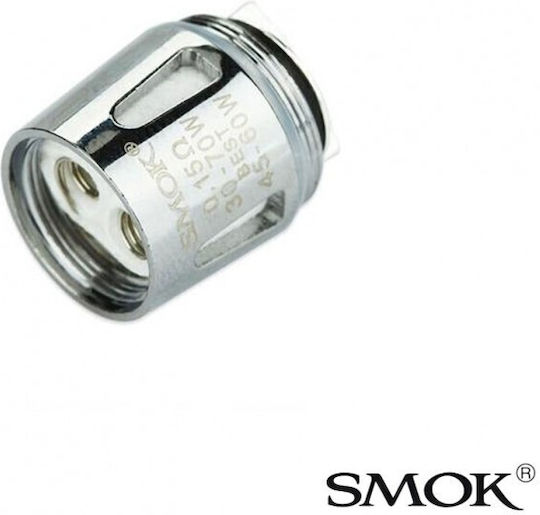 Smok V8 Baby Coil X4 Αντιστάση Ηλεκτρονικών Τσιγάρων 0.15ohm (DL)
